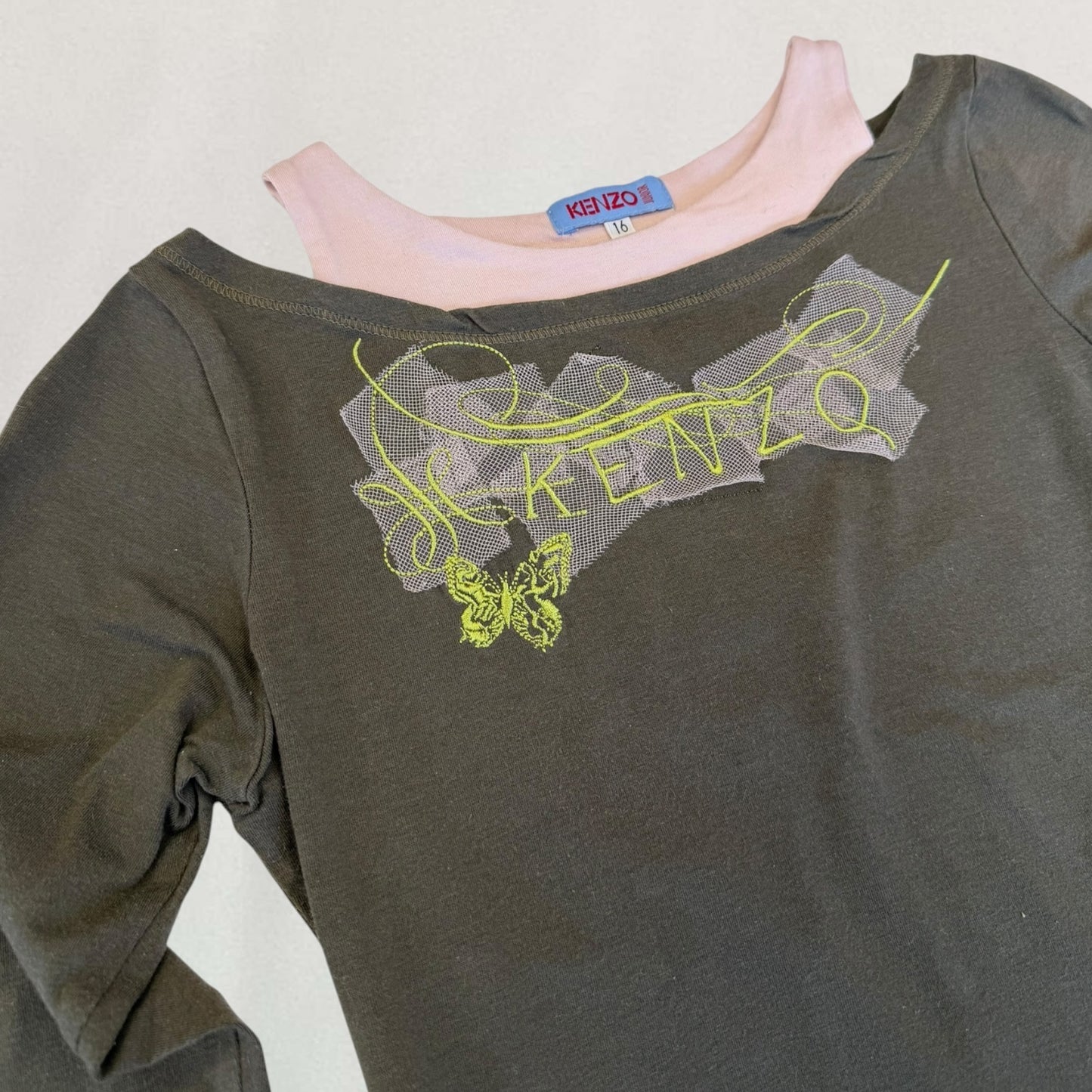 Kenzo double layered top