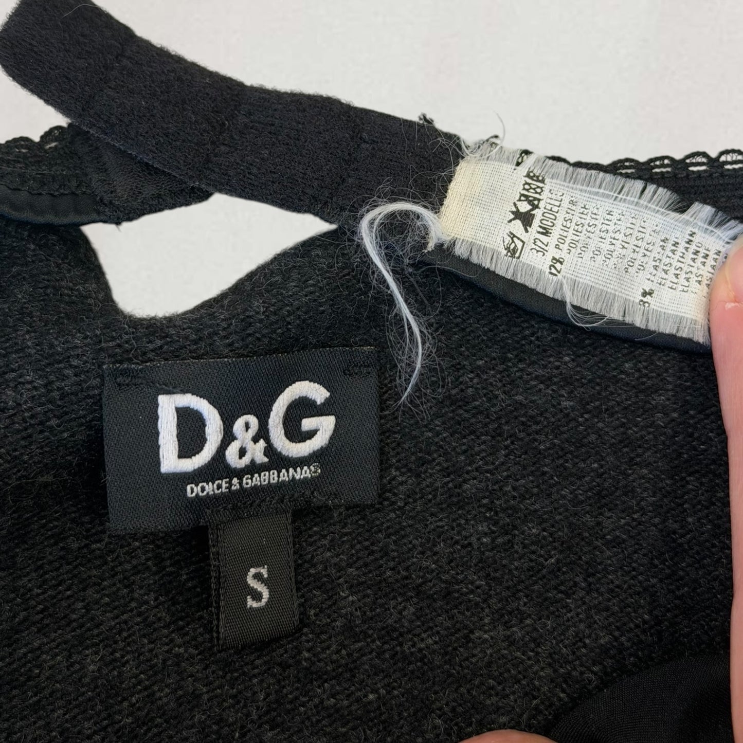 Dolce & Gabbana knitted corset