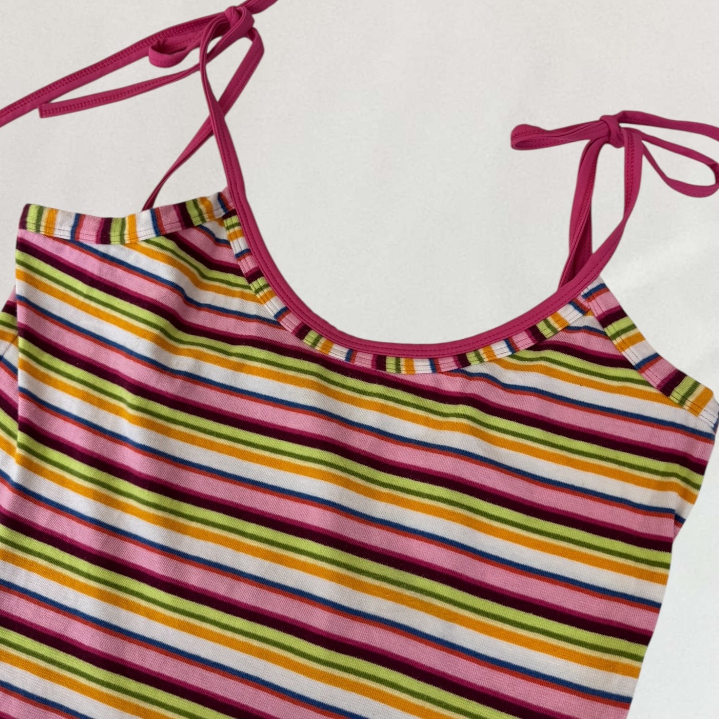 Moschino striped cami