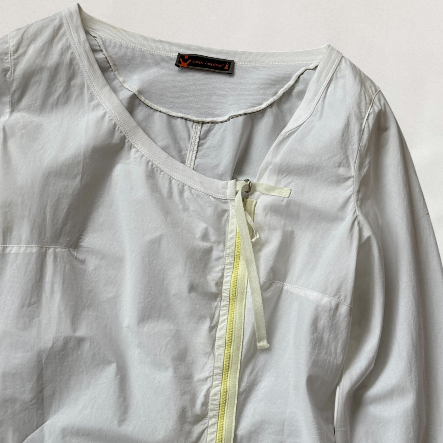 Cop Copine zip up top