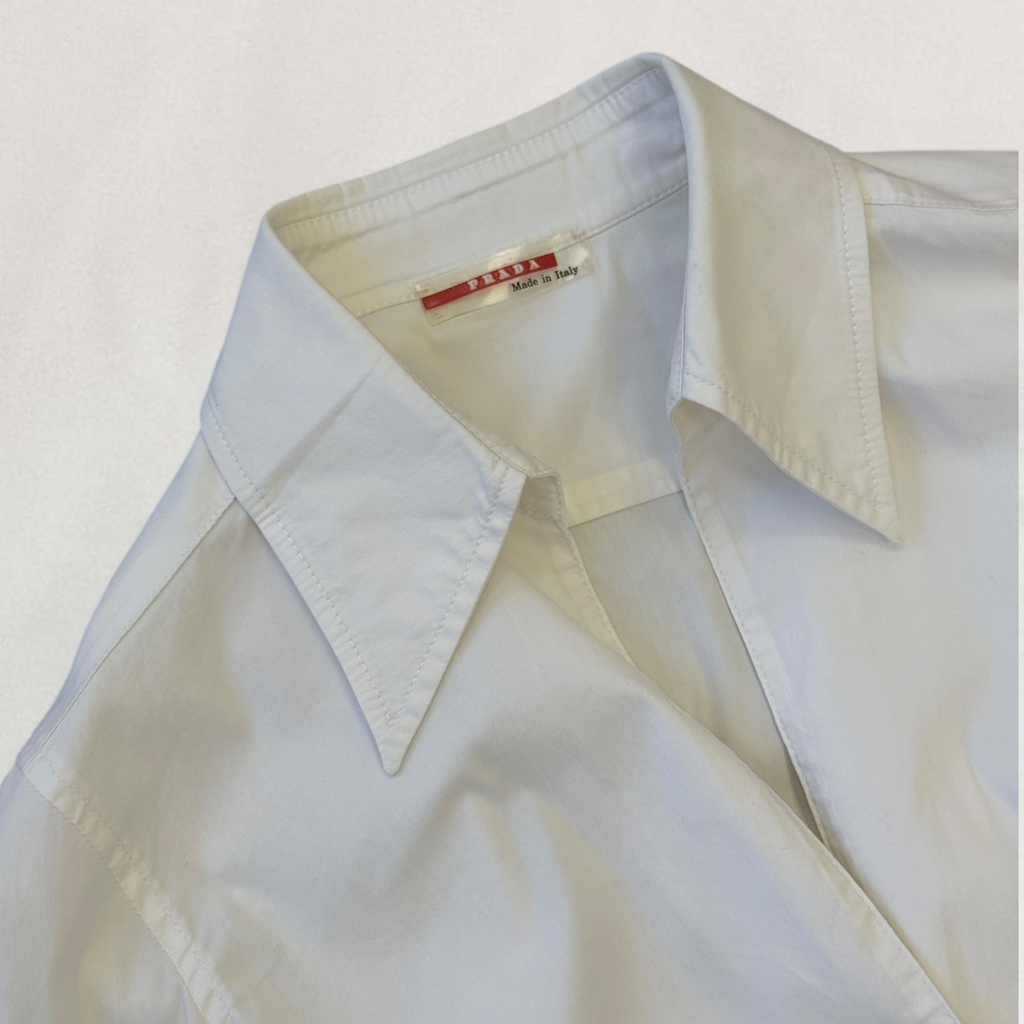 Prada wrap shirt