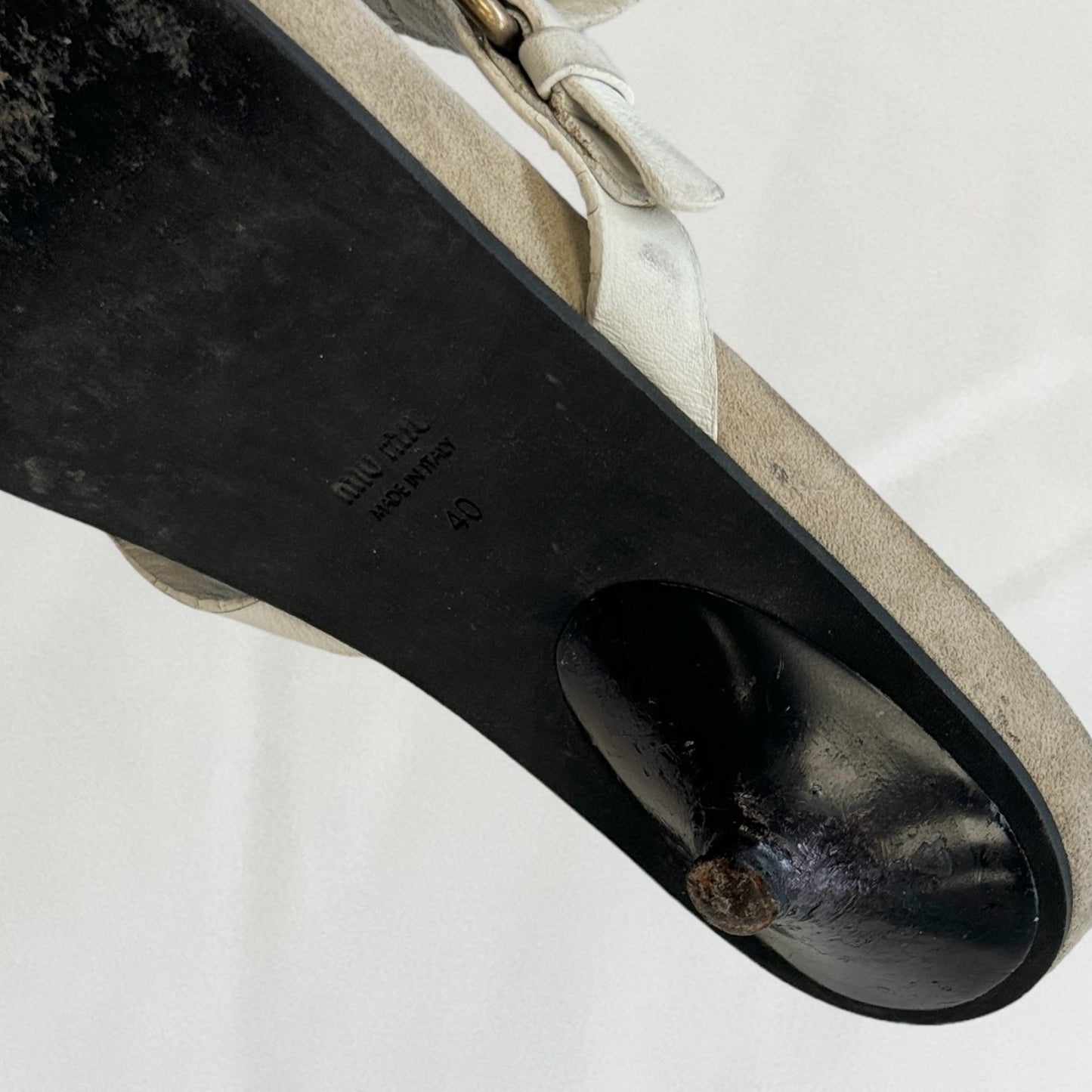 Miu Miu kitten heels