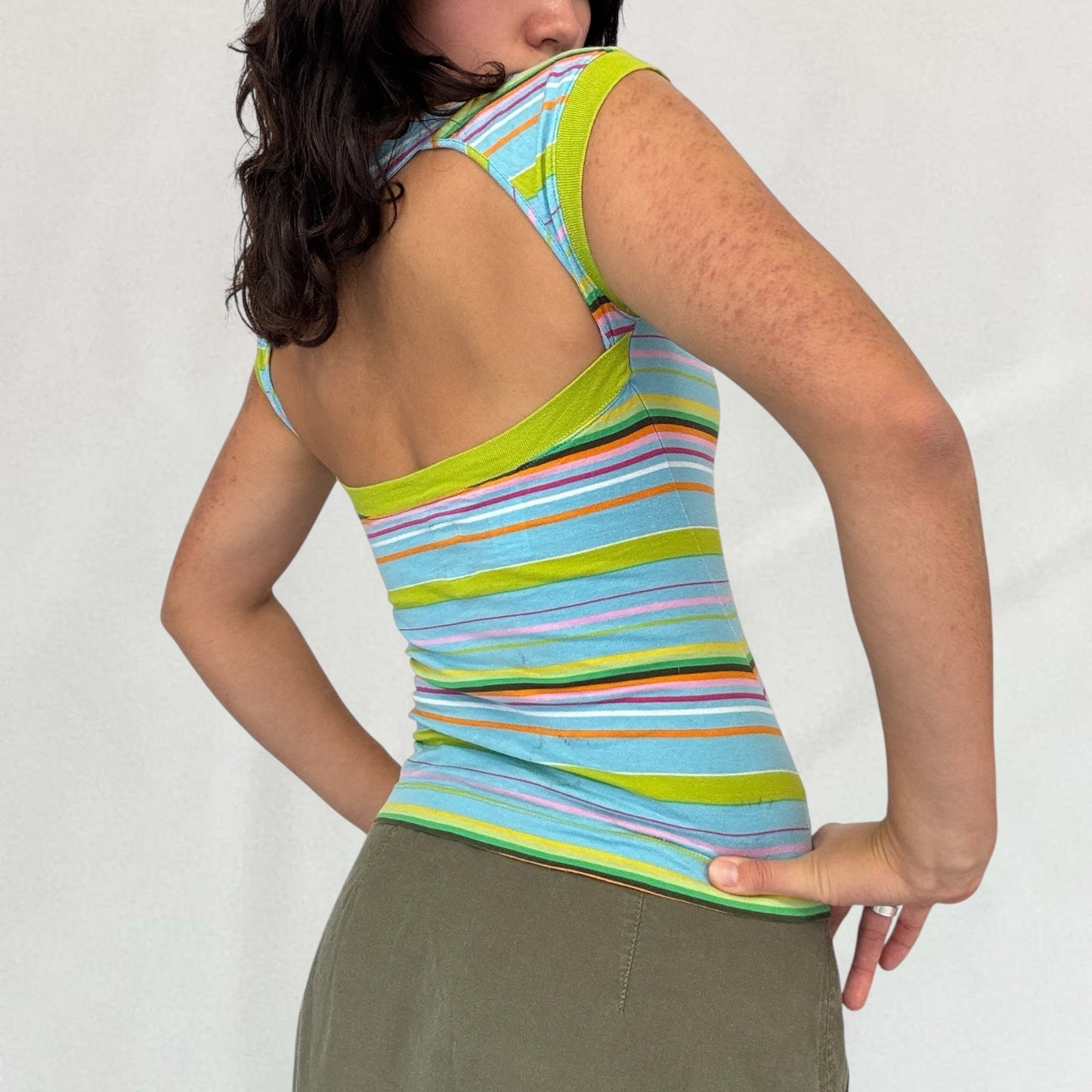 Miss Sixty striped vest