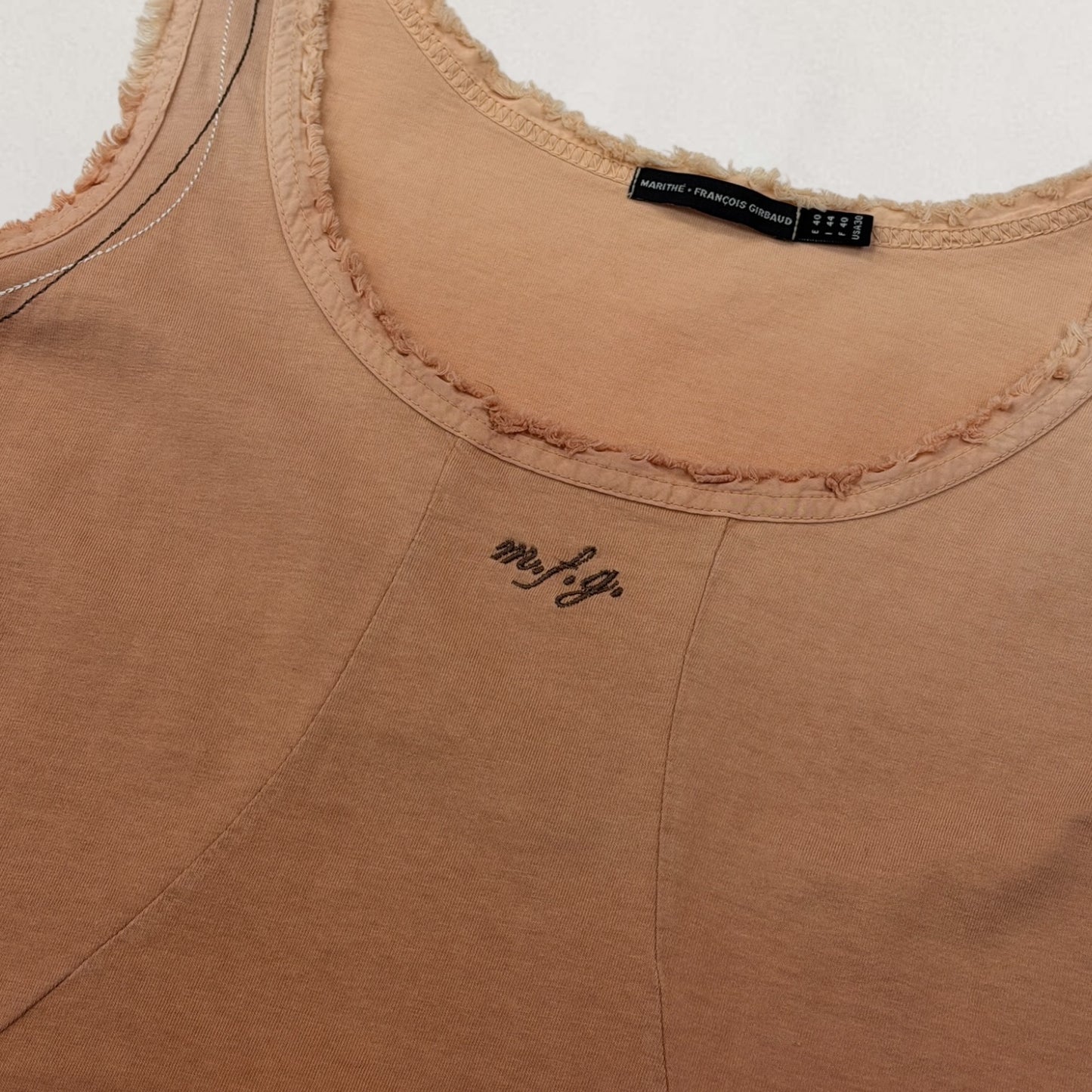 Marithé + François Girbaud gradient tank