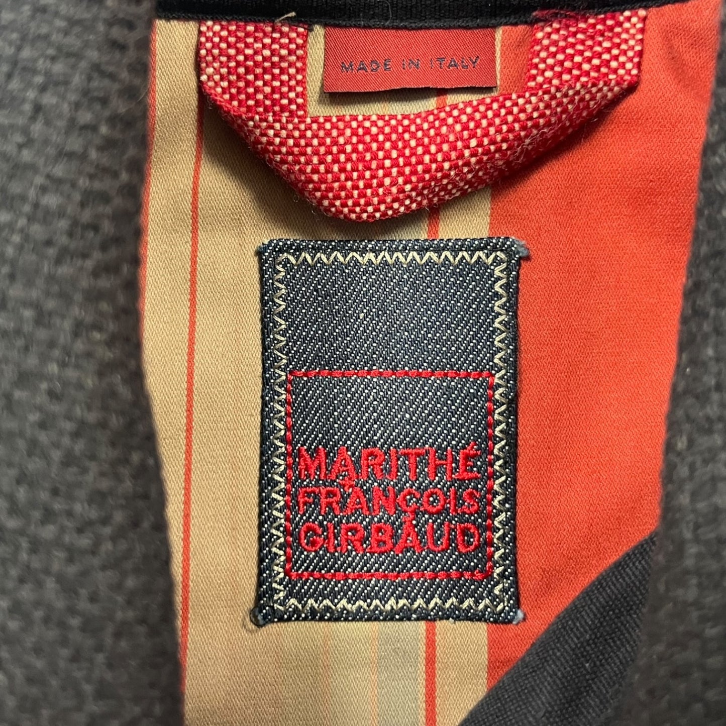Marithé + François Girbaud double breasted jacket