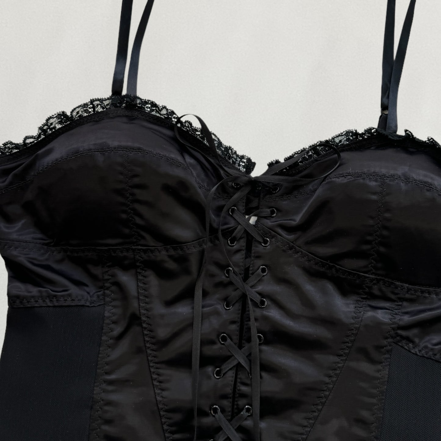 Moschino satin cami top