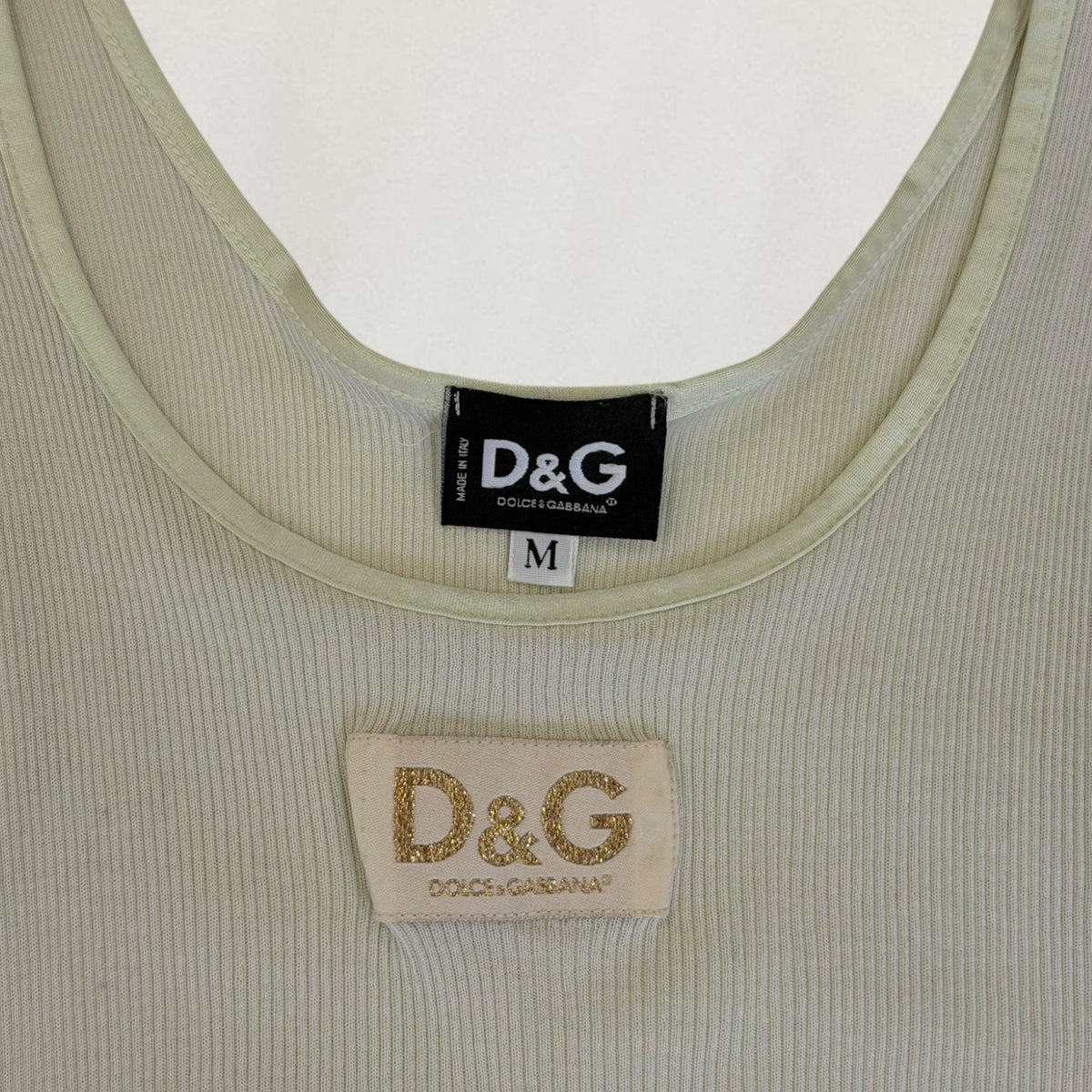 Dolce & Gabbana semi sheer tank