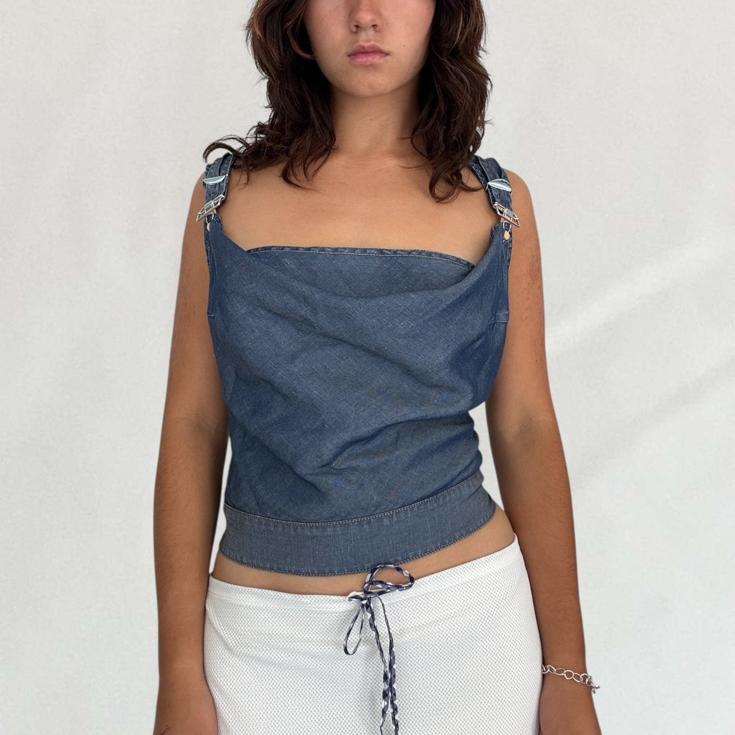 Jean Paul Gaultier cowl neck top