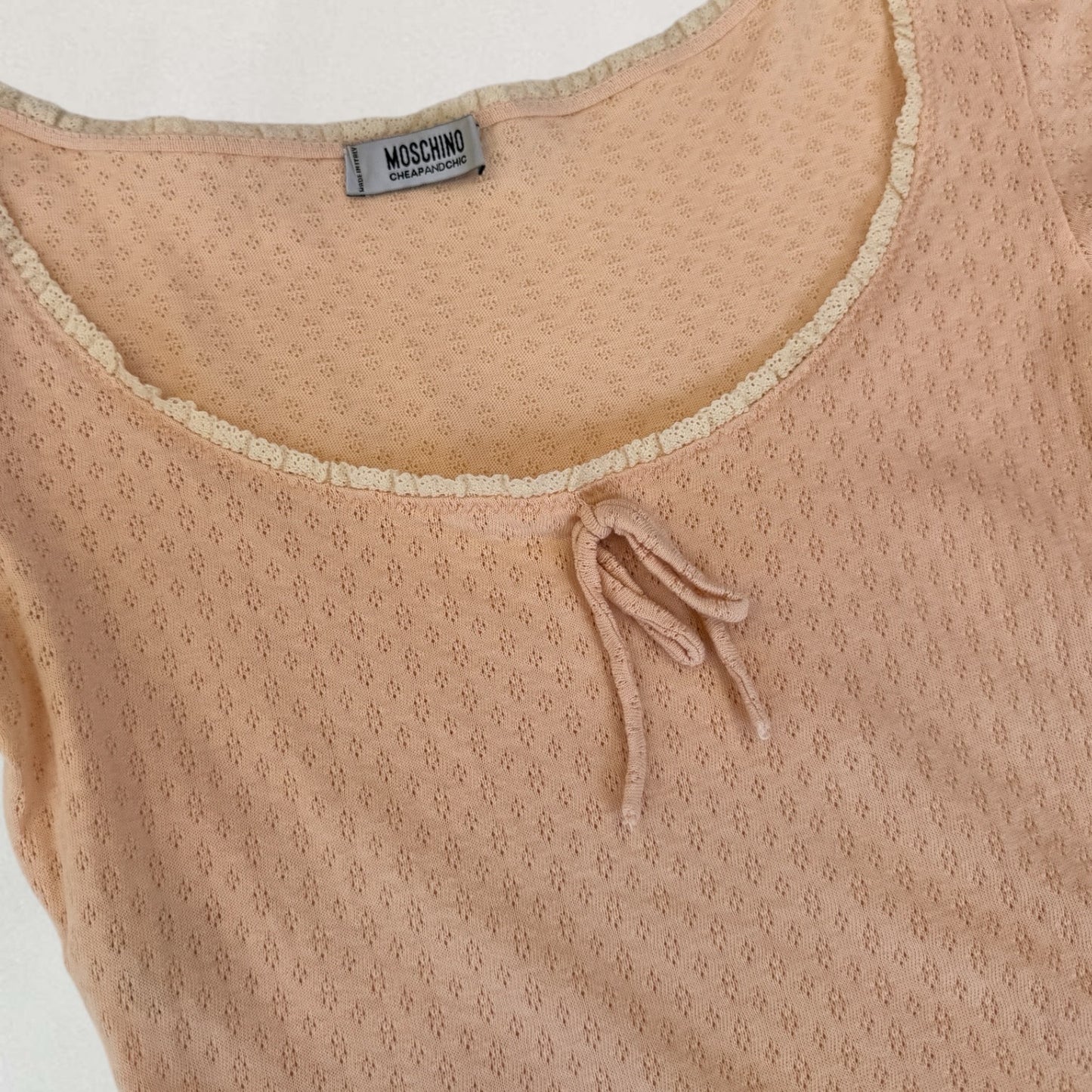 Moschino broderie T-shirt
