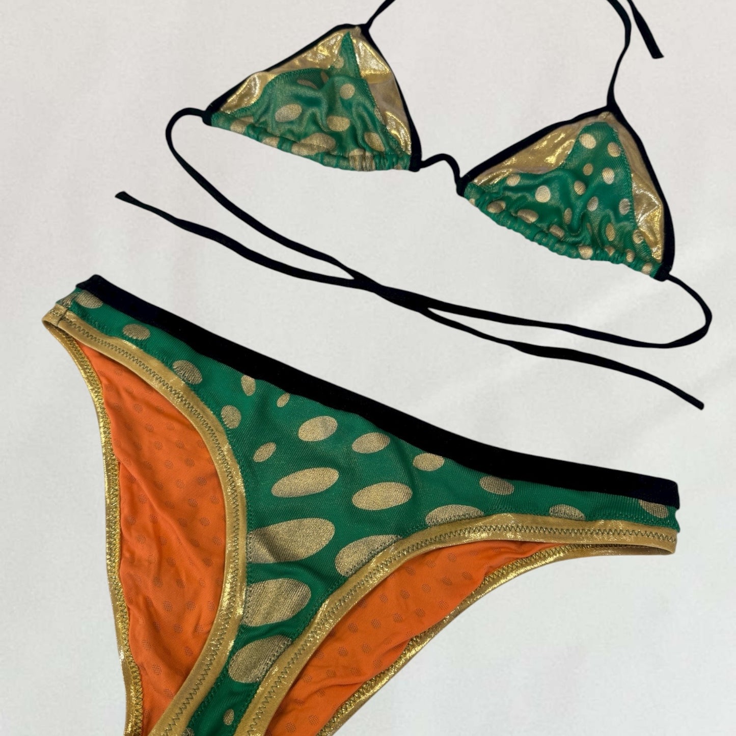 Custo Barcelona polka dot bikini