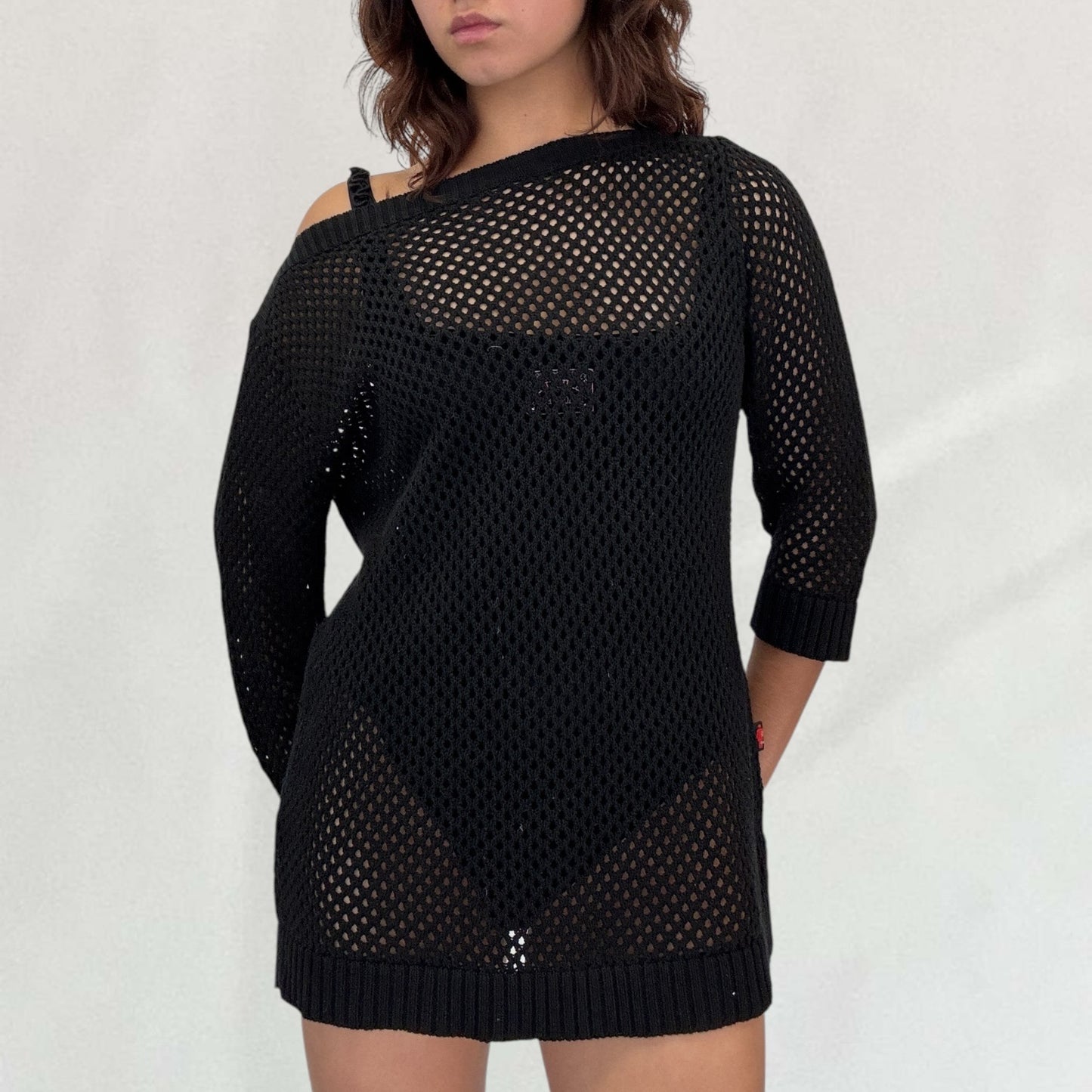 Jean Paul Gaultier netted top/dress