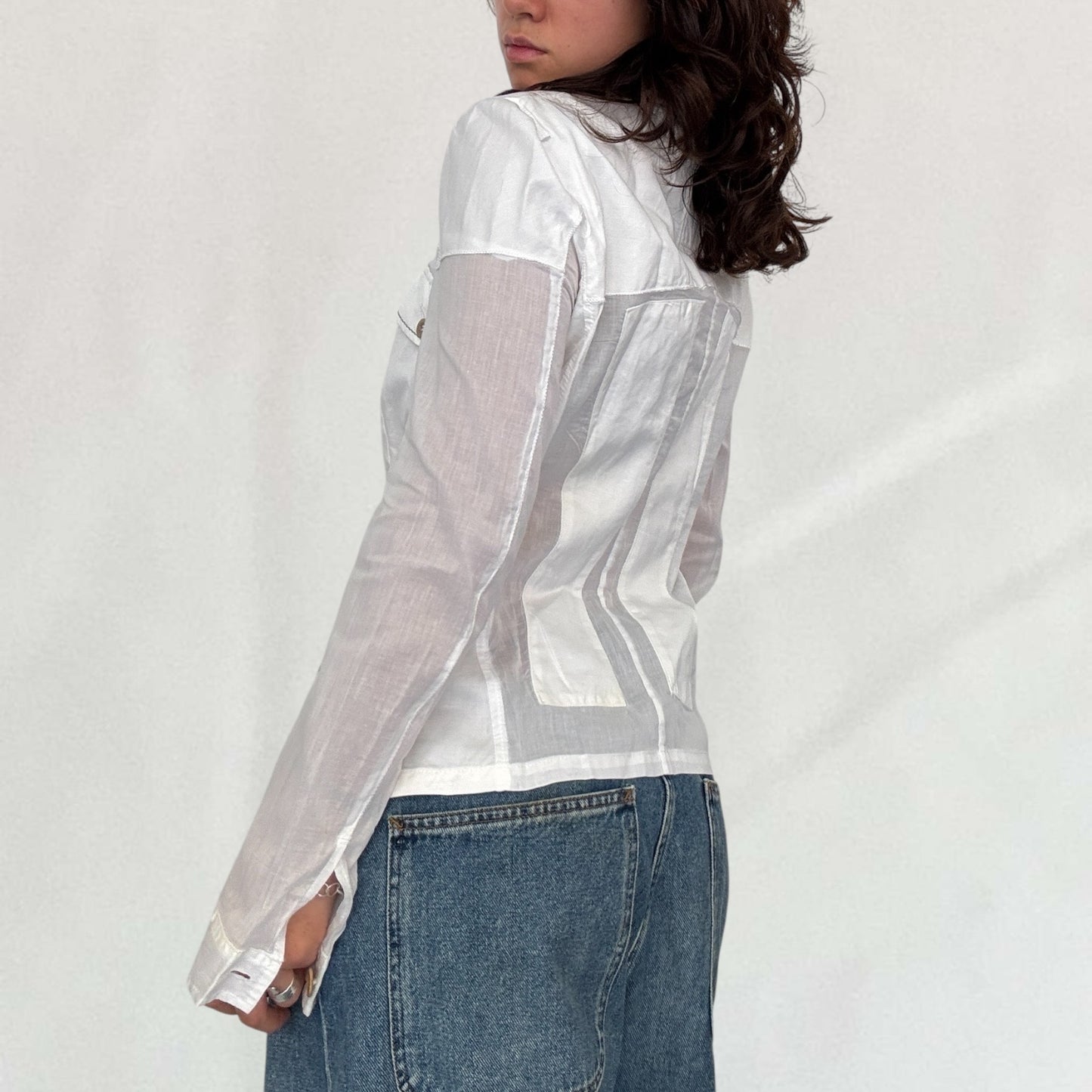 Marithé + François Girbaud button up jacket