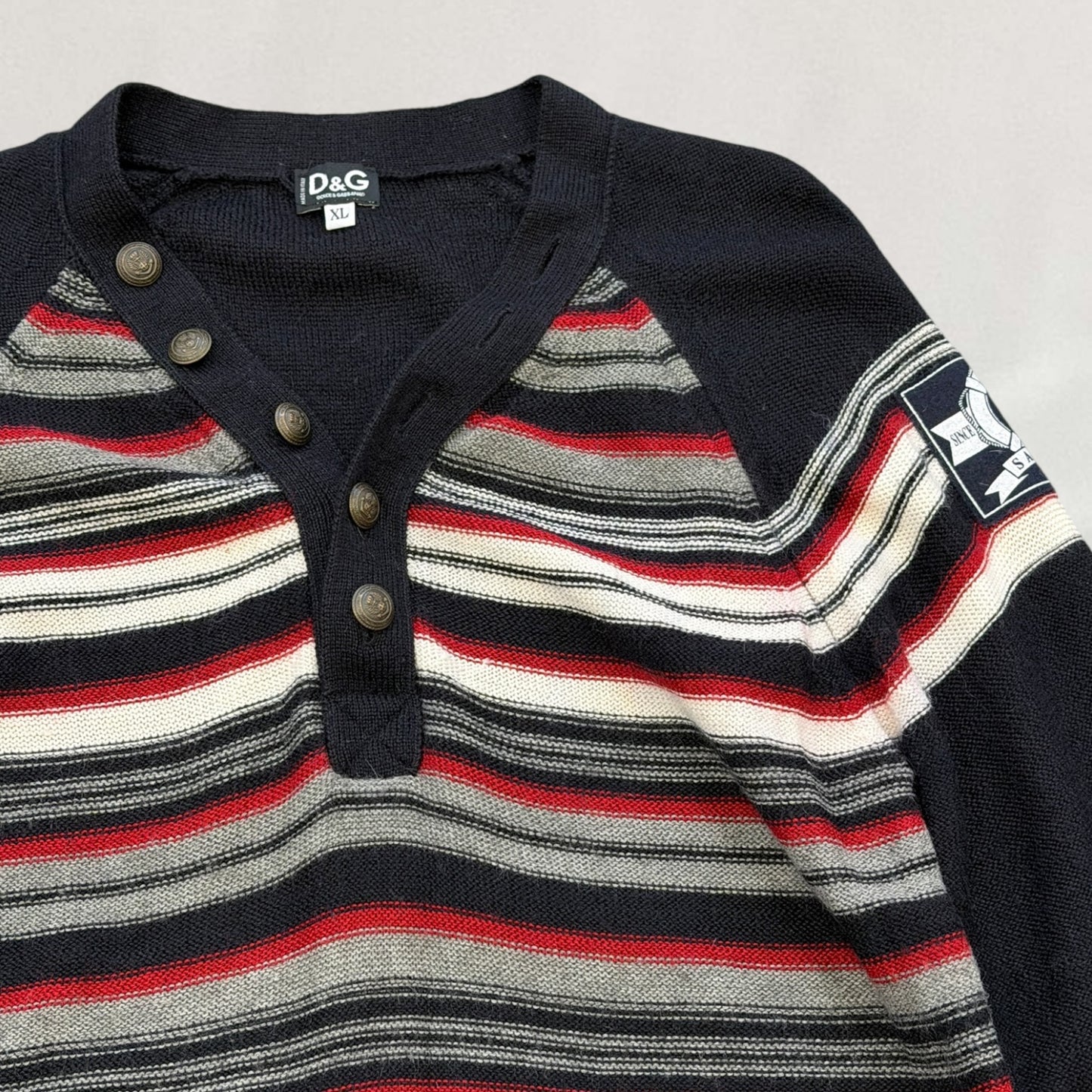 Dolce & Gabbana striped jumper