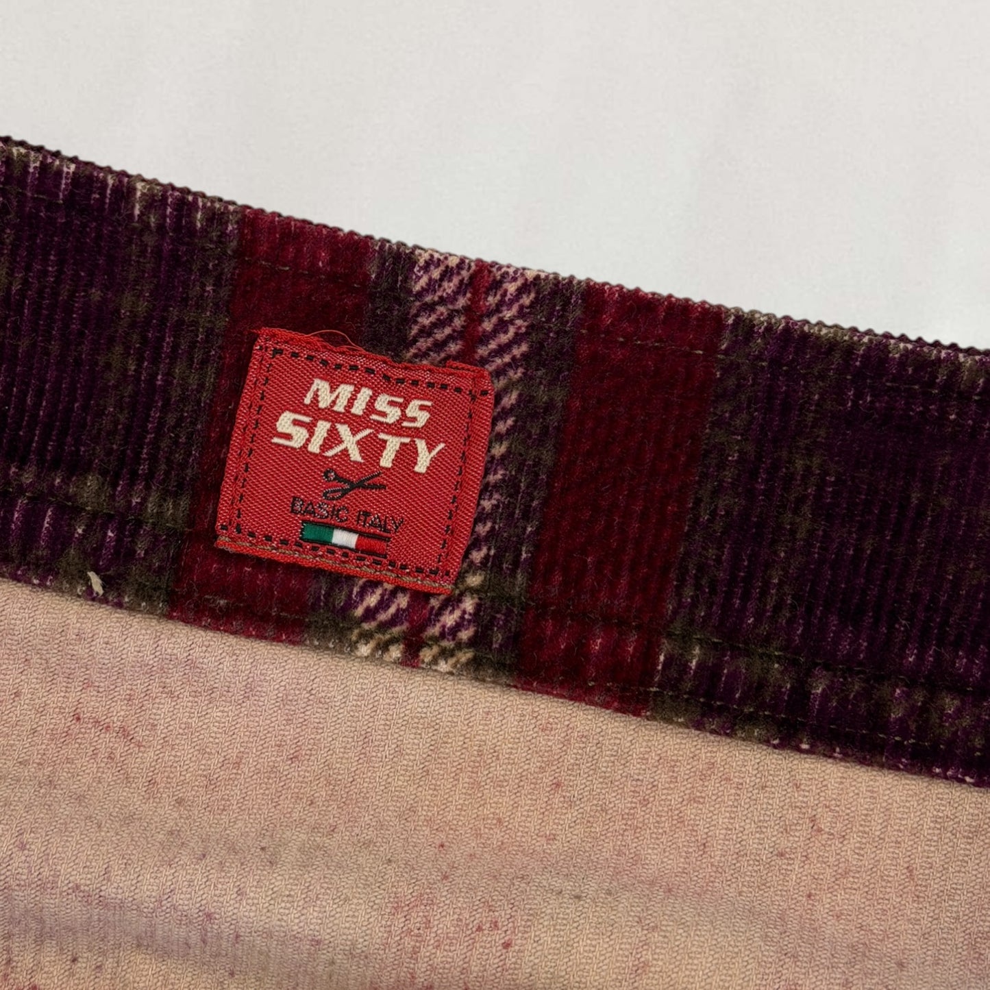 Miss Sixty plaid skirt
