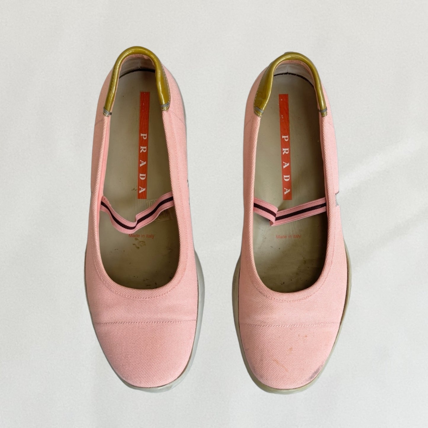 Pink Prada Mary Jane's