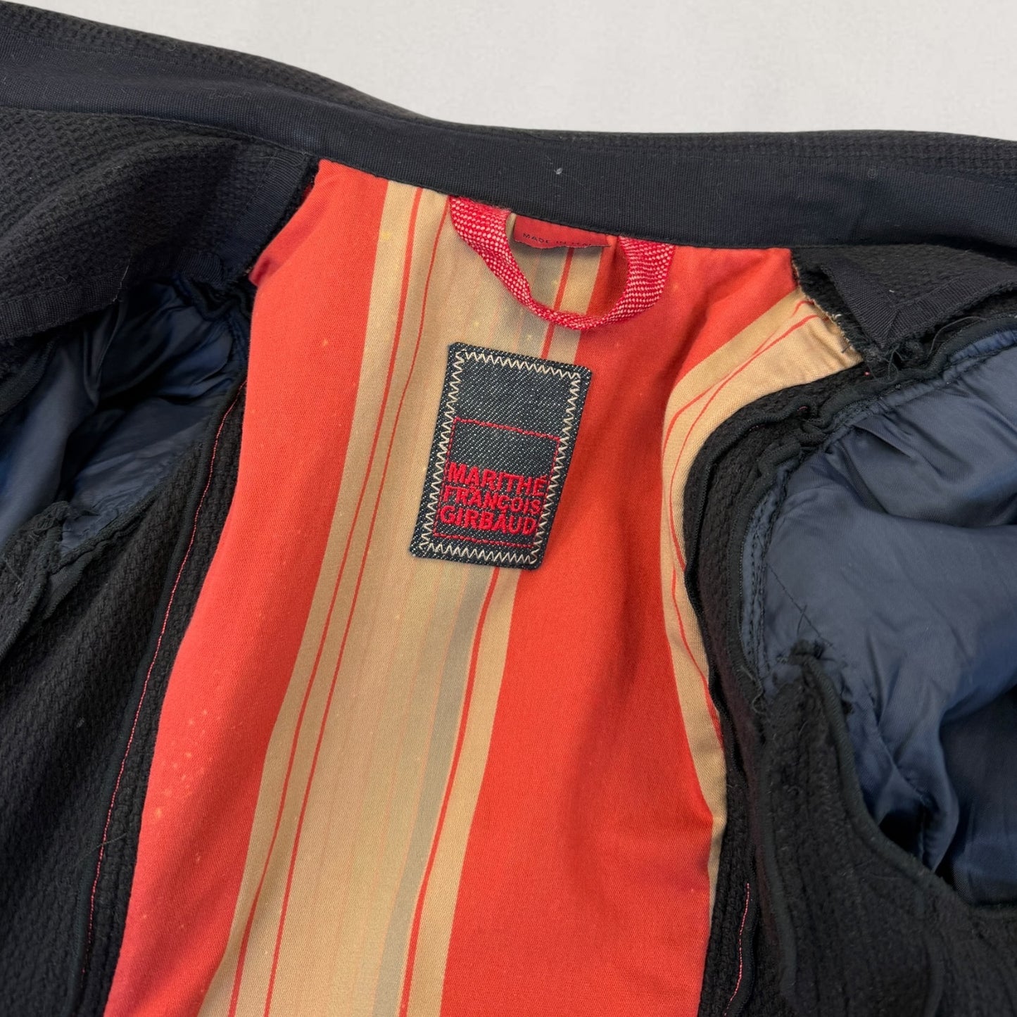 Marithé + François Girbaud double breasted jacket