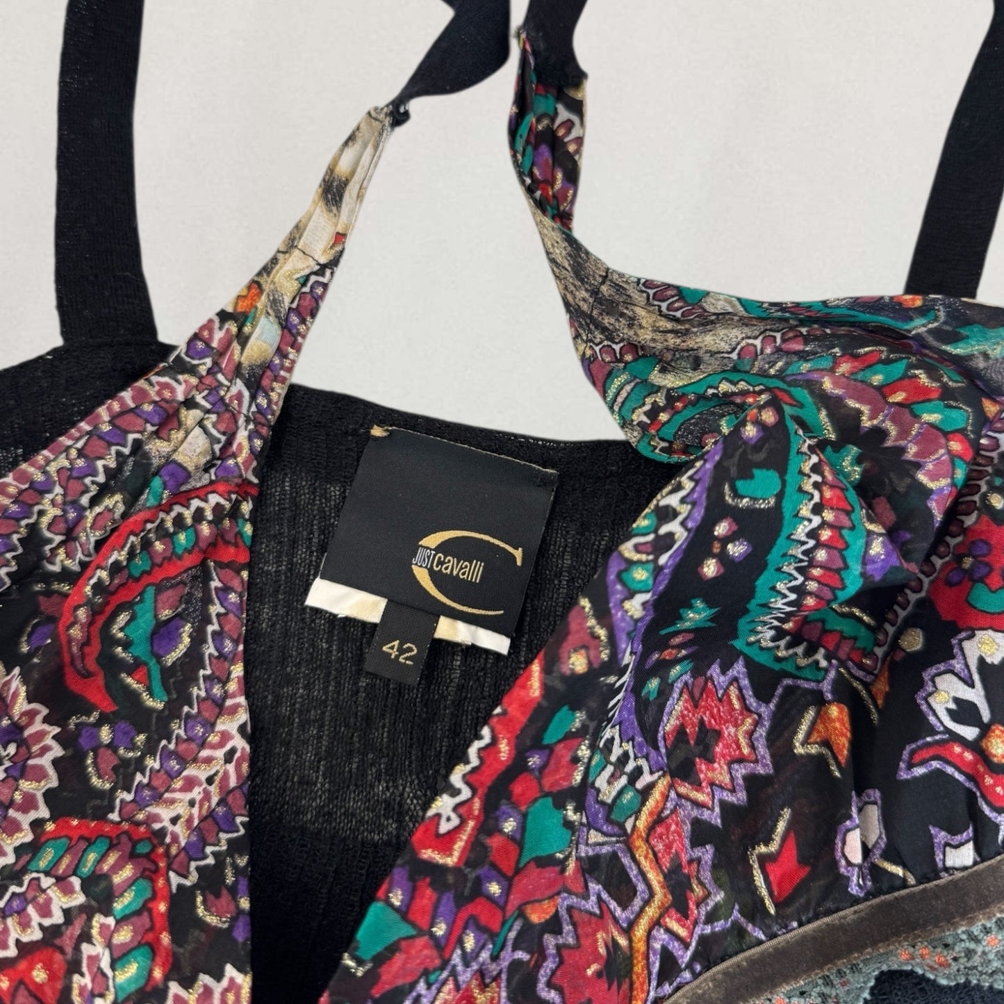 Roberto Cavalli knitted cami