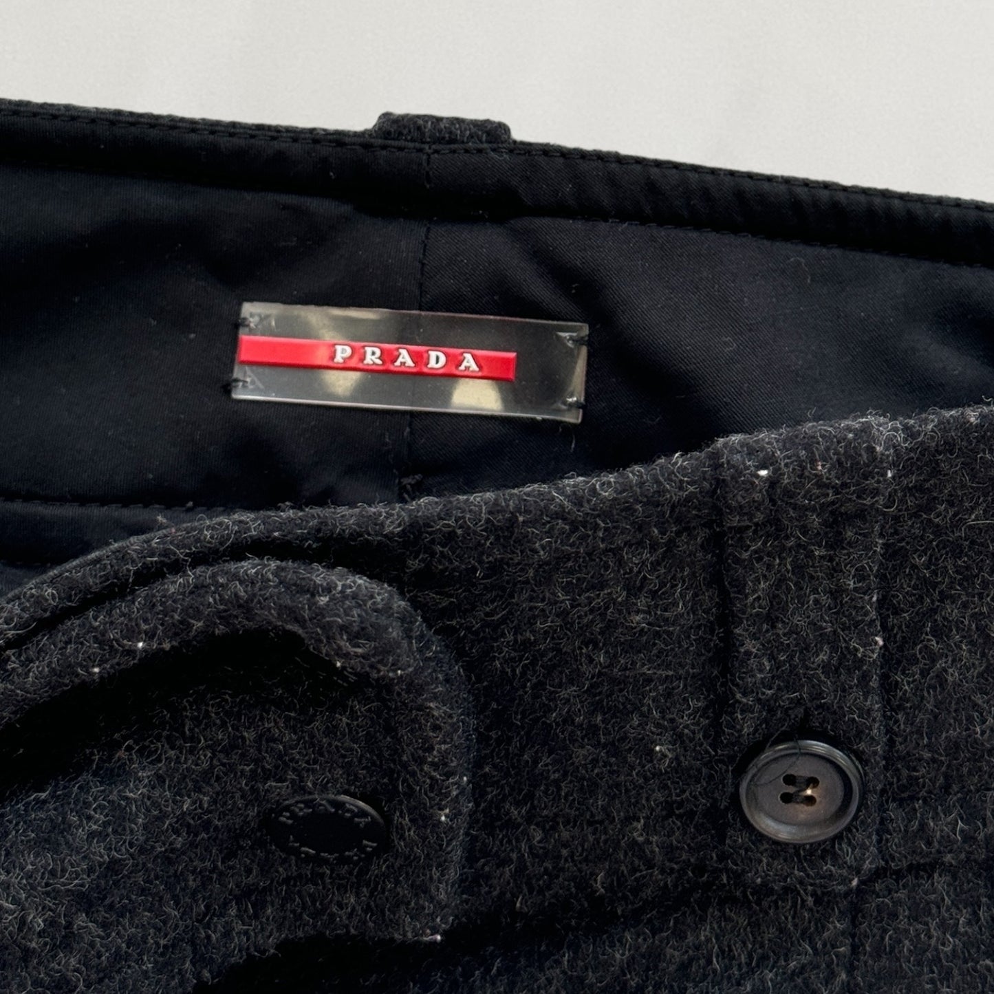 Prada wool skirt