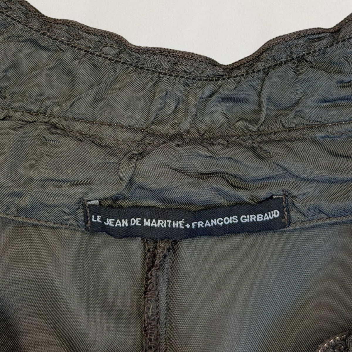 Marithé + François Girbaud satin vest