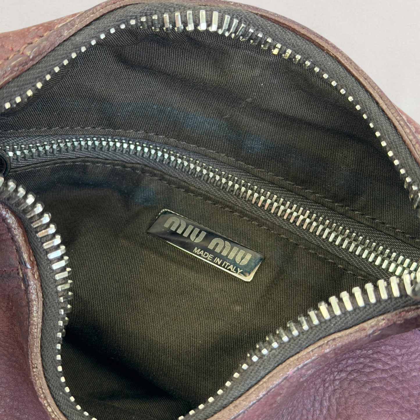 Miu Miu leather bag