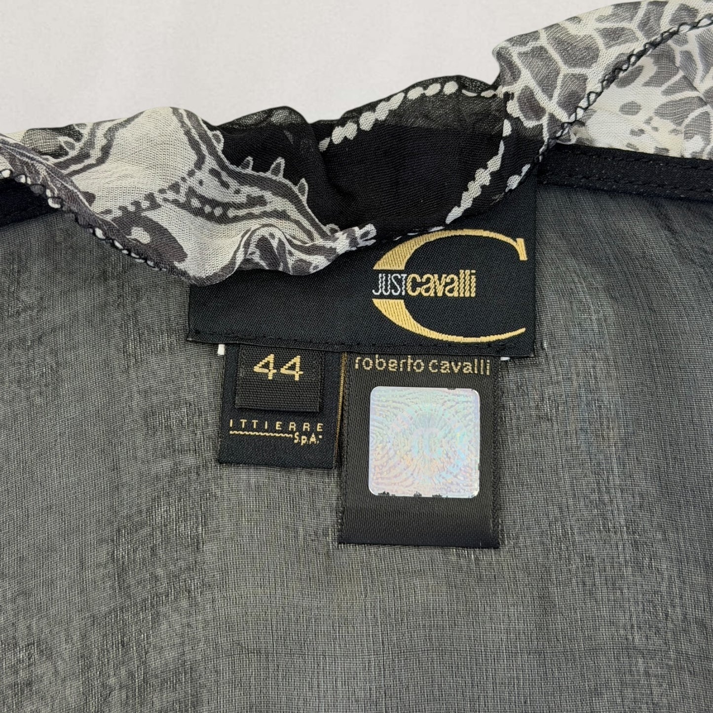 Roberto Cavalli wrap top