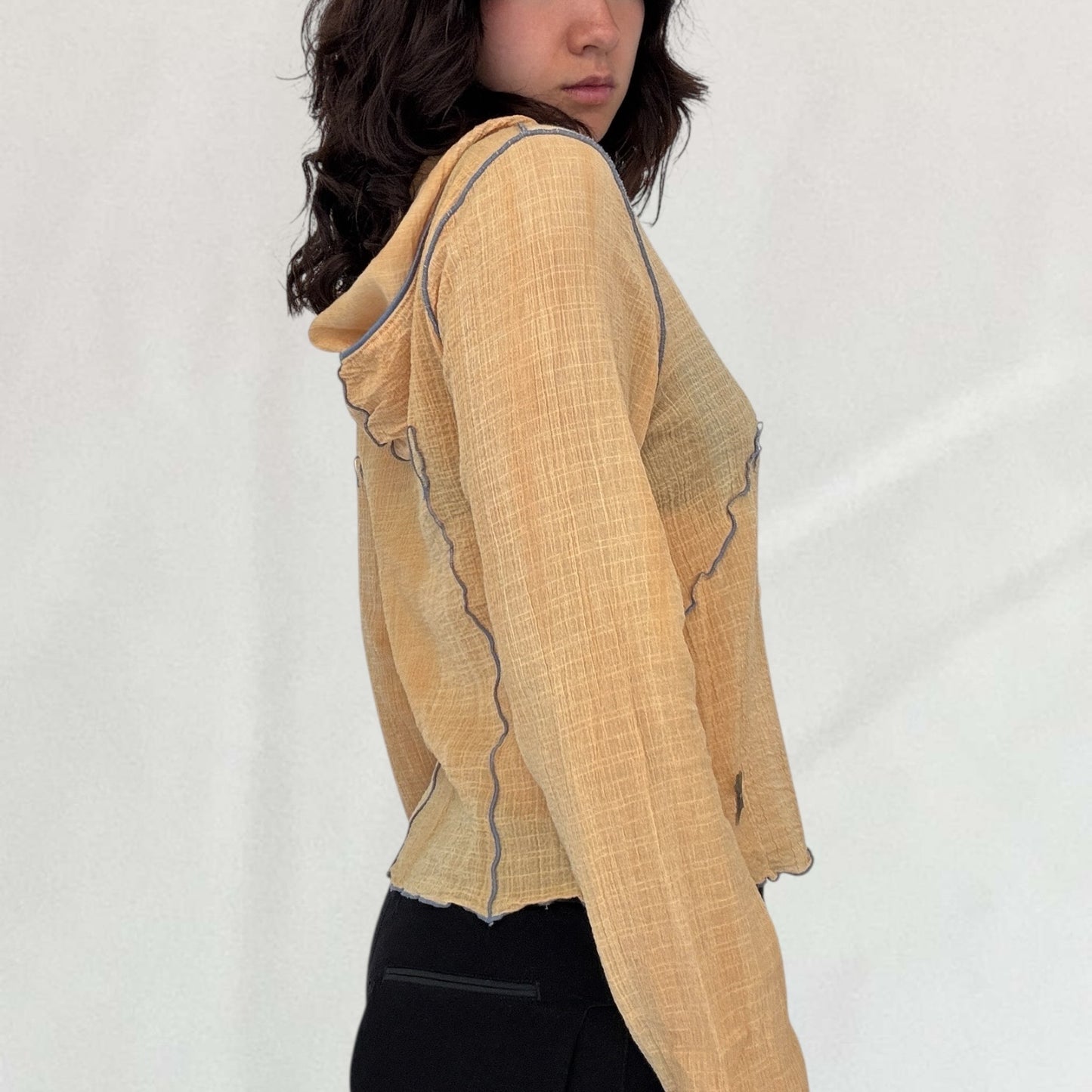 Cop Copine hooded top
