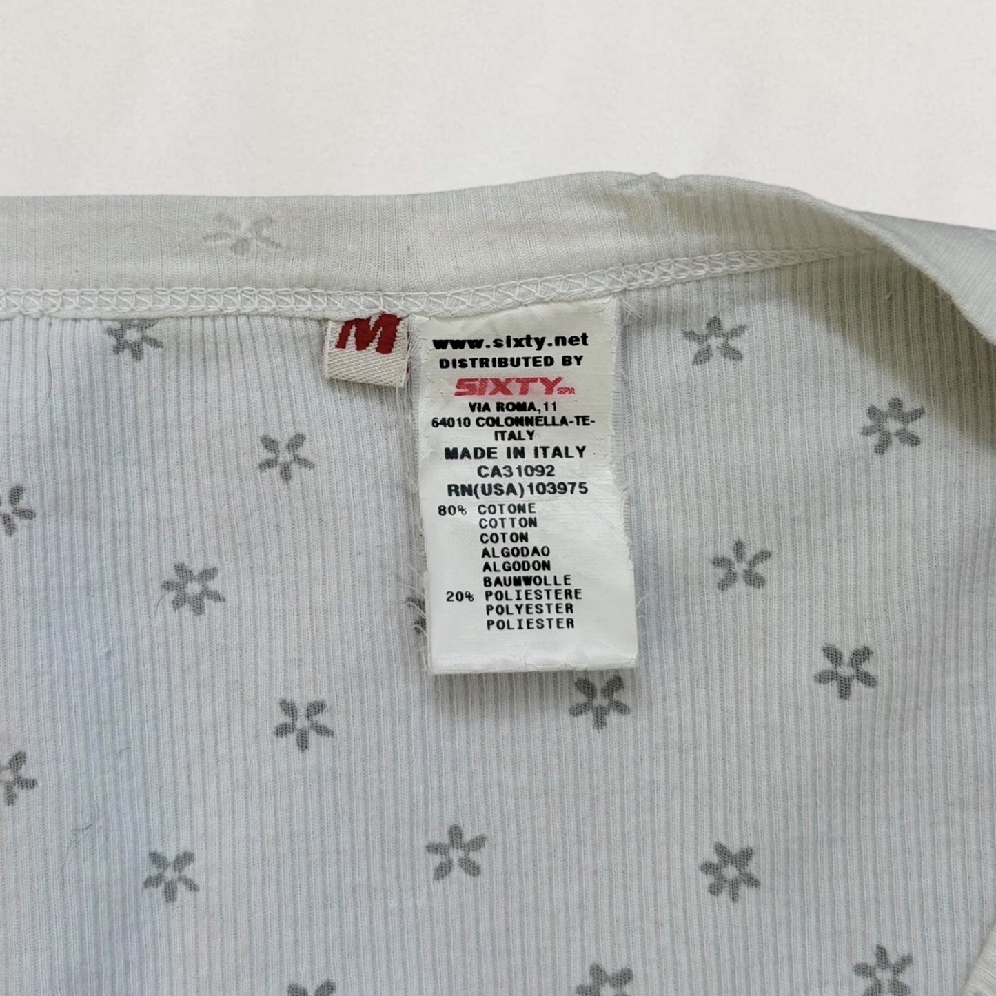 Miss Sixty ribbed T-shirt