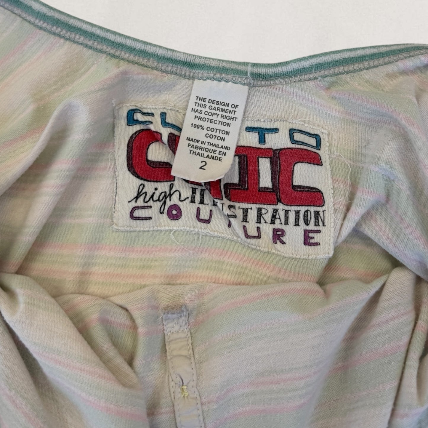 Custo Barcelona striped tank