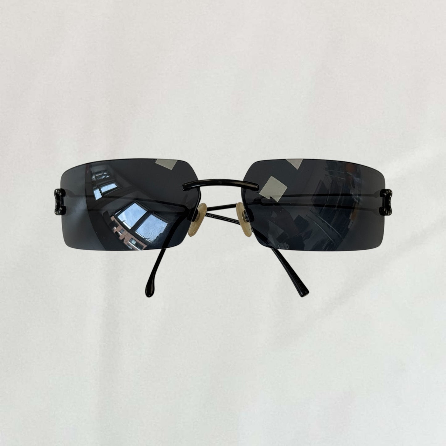 Chanel rimless sunglasses