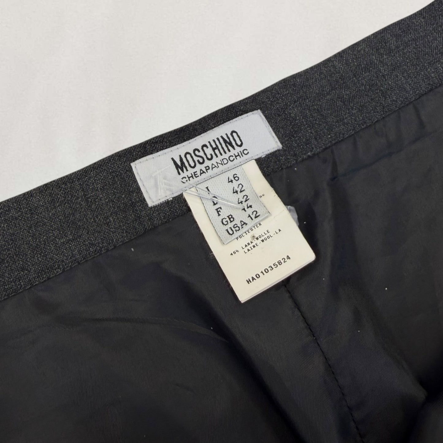 Moschino midi skirt
