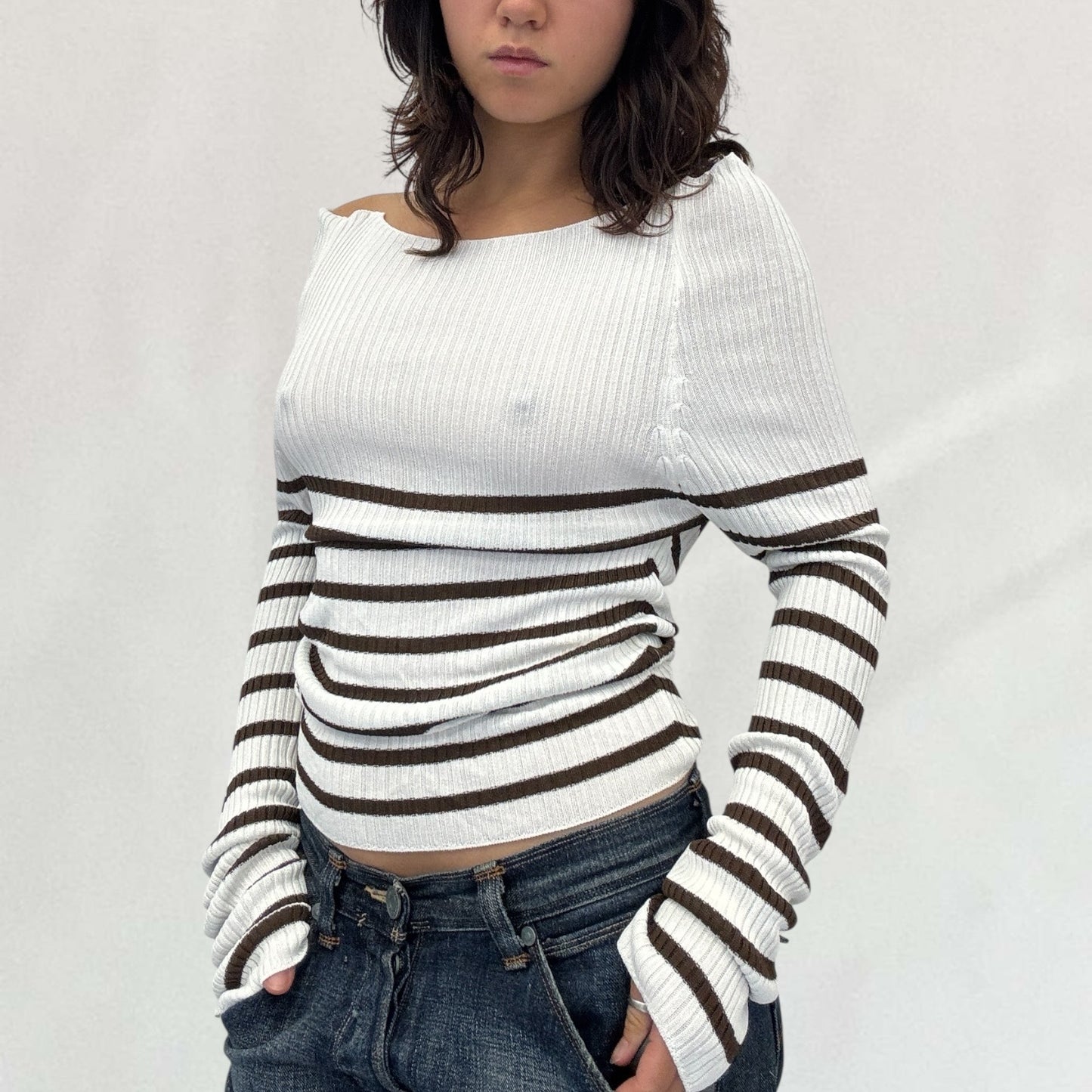 Jean Paul Gaultier striped top