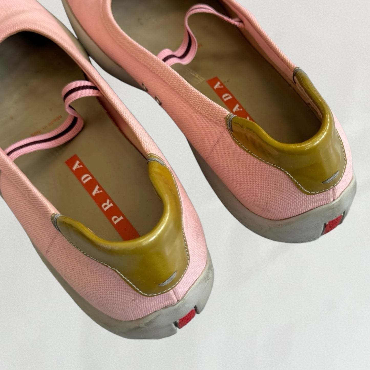 Pink Prada Mary Jane's