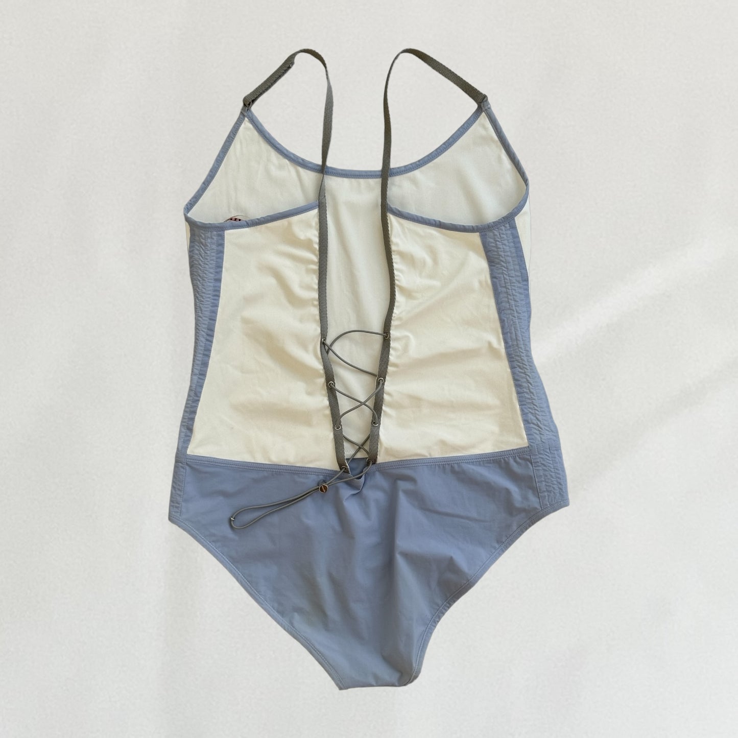 Prada lace up swimsuit