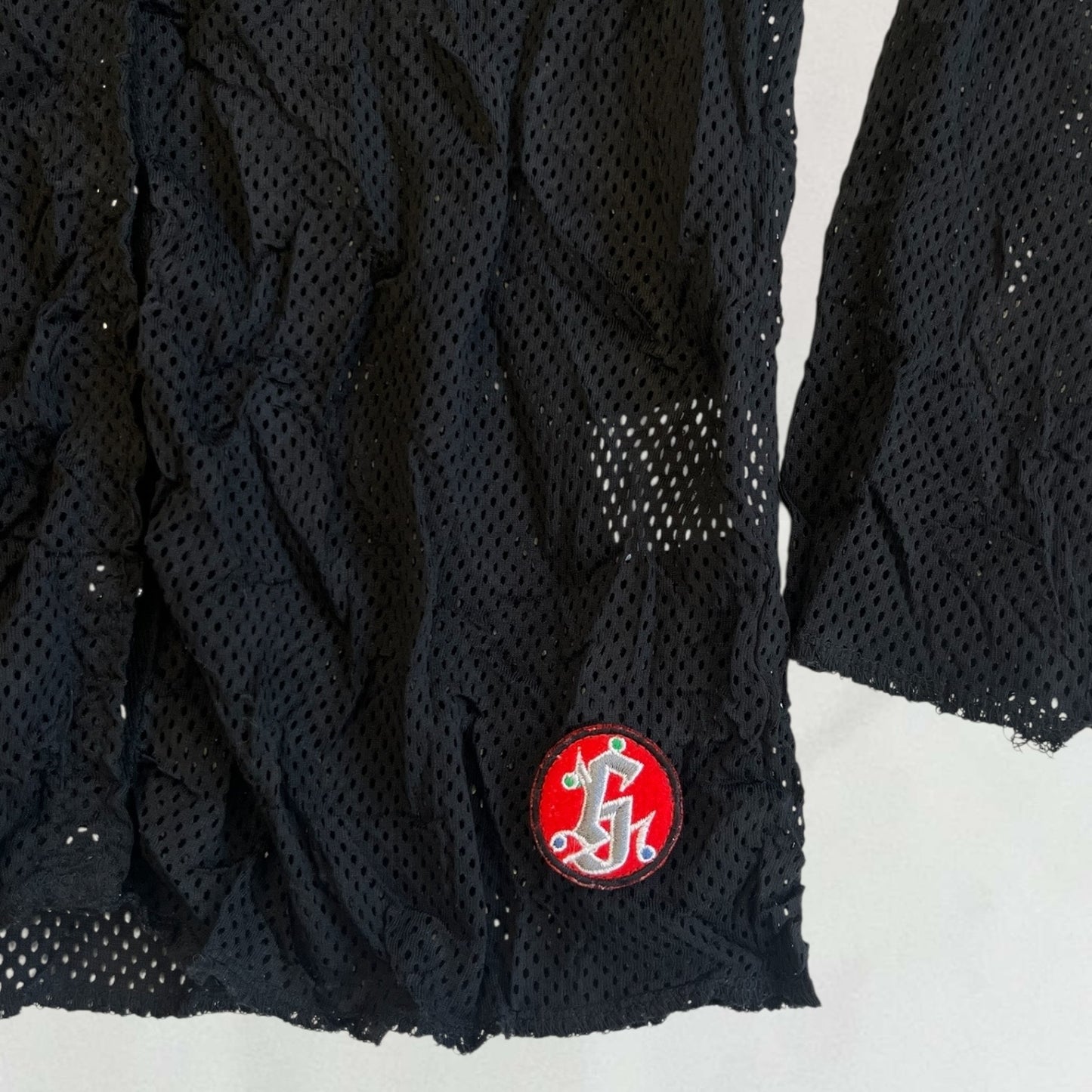 Marithé + François Girbaud netted cardigan