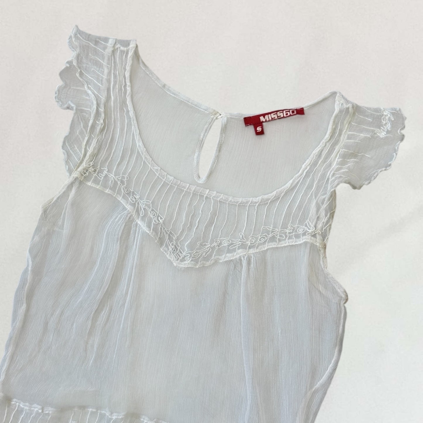 Miss Sixty sheer vest