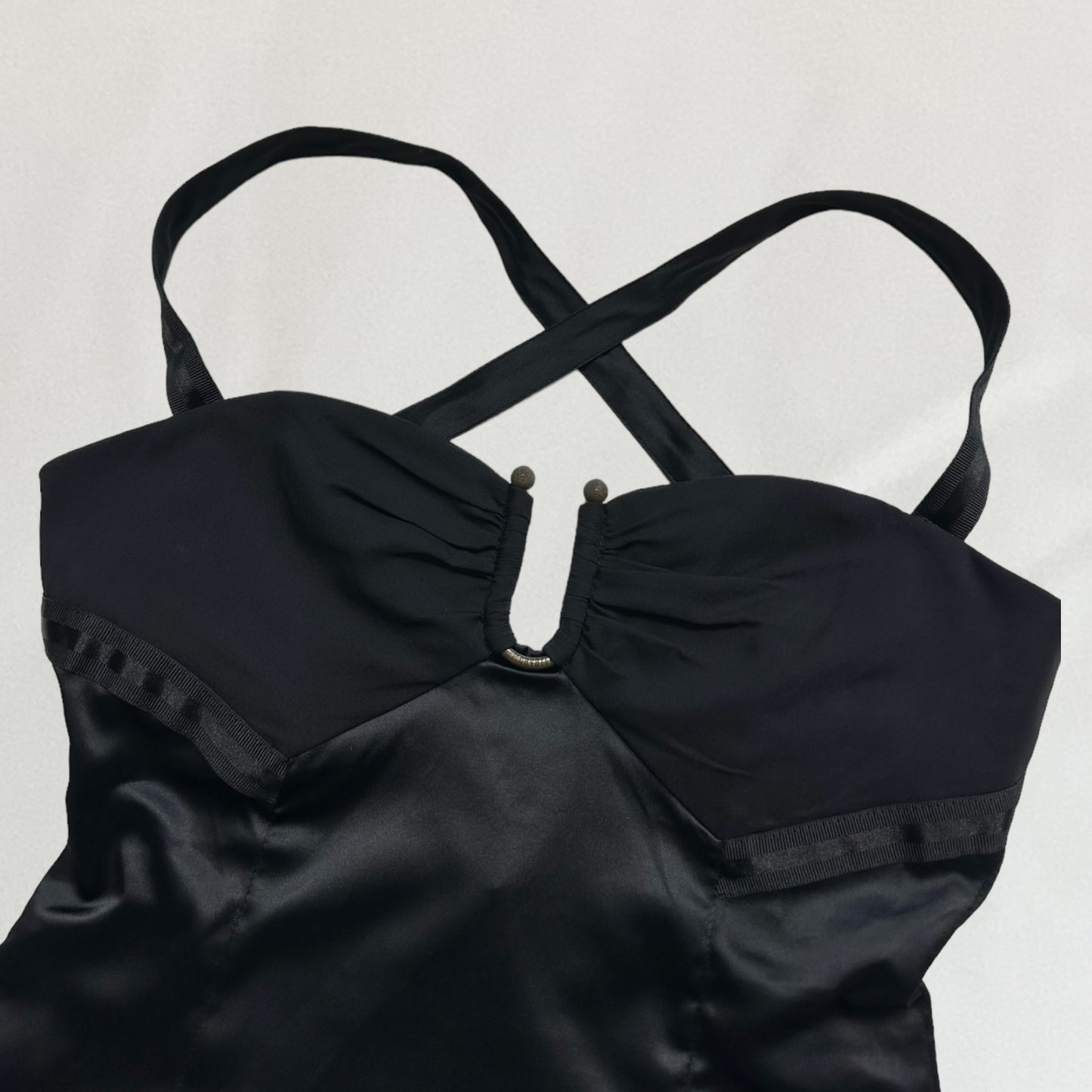 Roberto Cavalli satin cami top