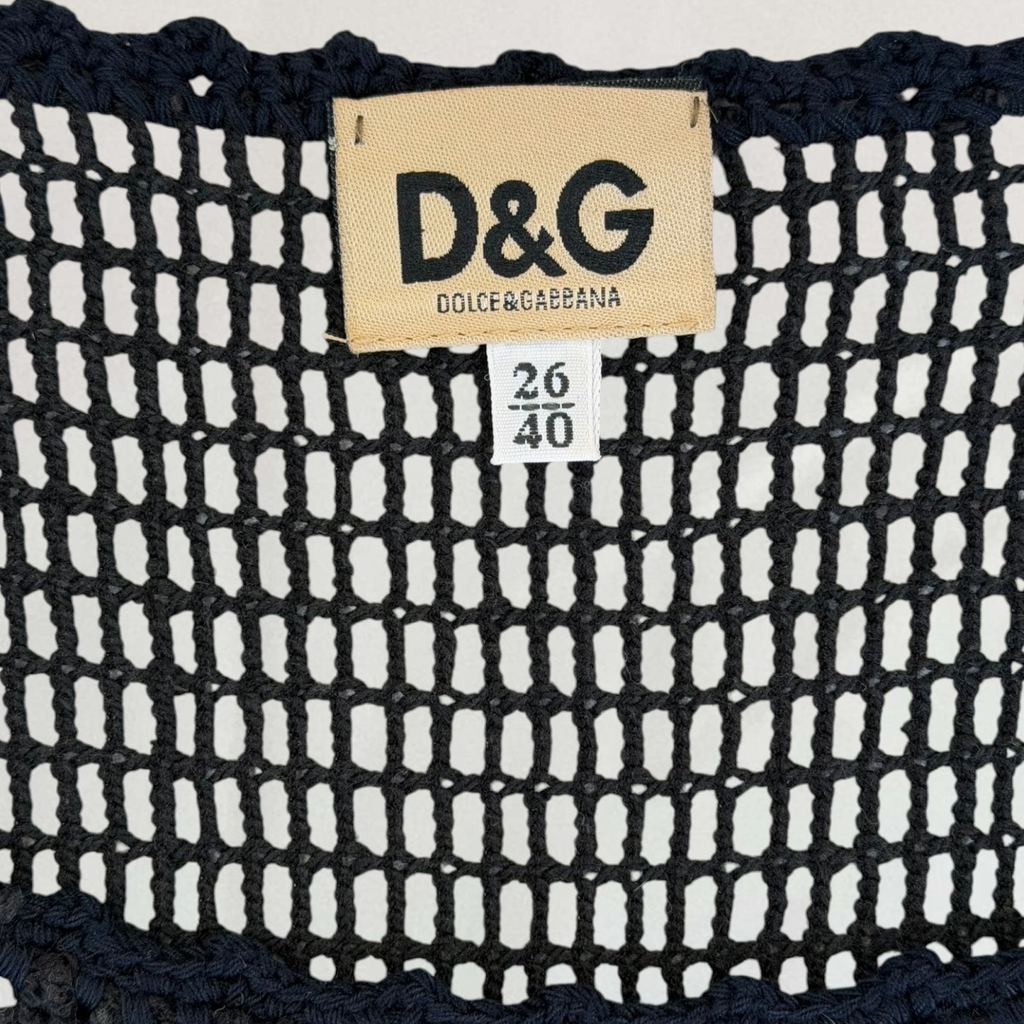 Dolce & Gabbana crochet dress