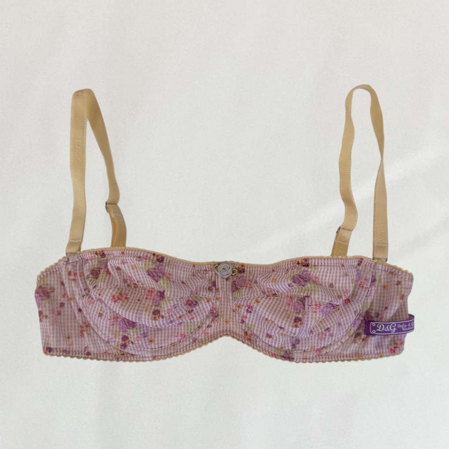 Dolce & Gabbana floral bra