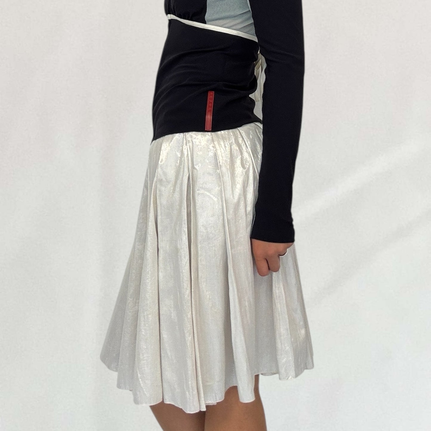 Prada pleated skirt