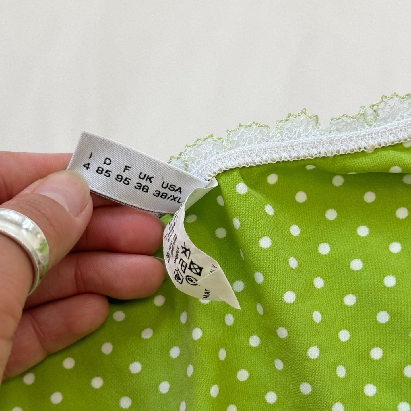 Moschino polka dot bikini bottoms