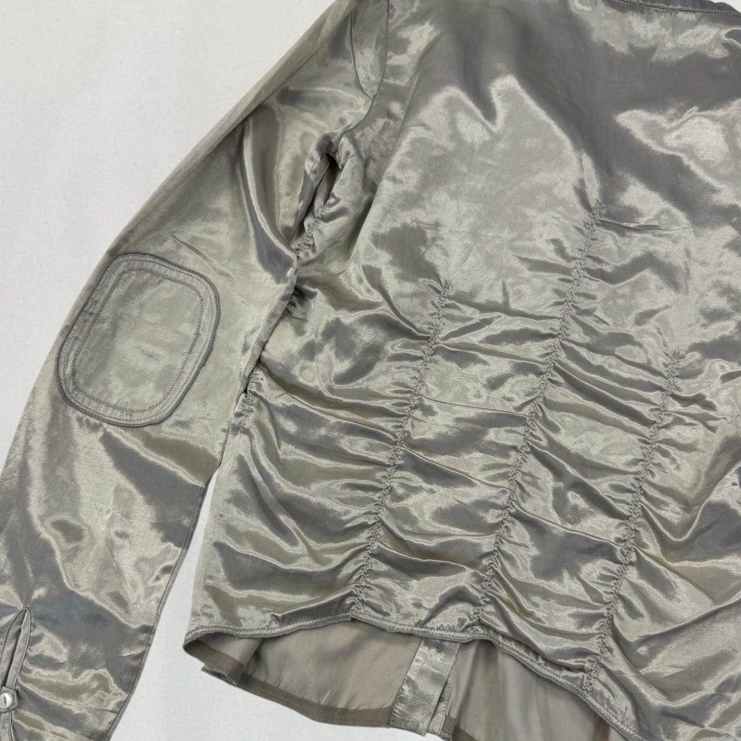 Marithé + François Girbaud satin shirt