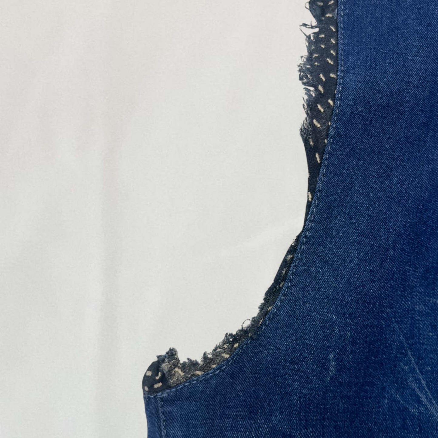 Marithé + François Girbaud asymmetric vest