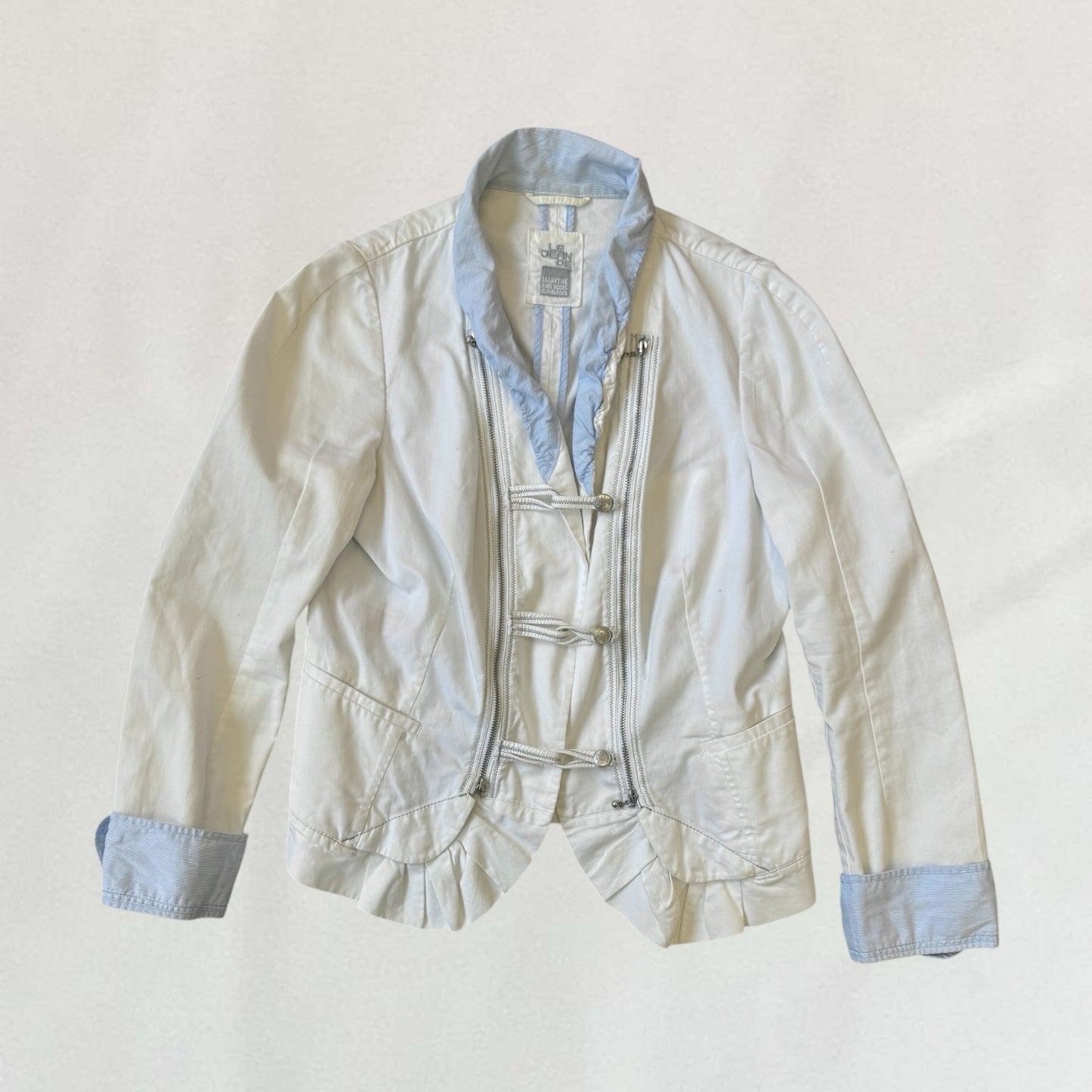 Marithé + François Girbaud hidden pocket jacket