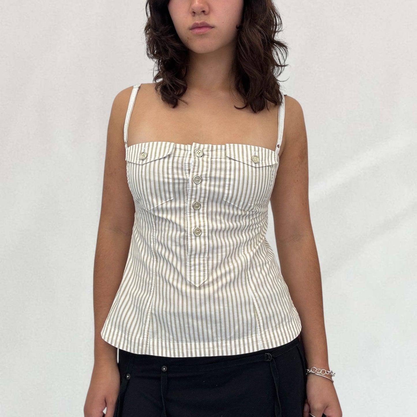 Dolce & Gabbana pinstripe corset