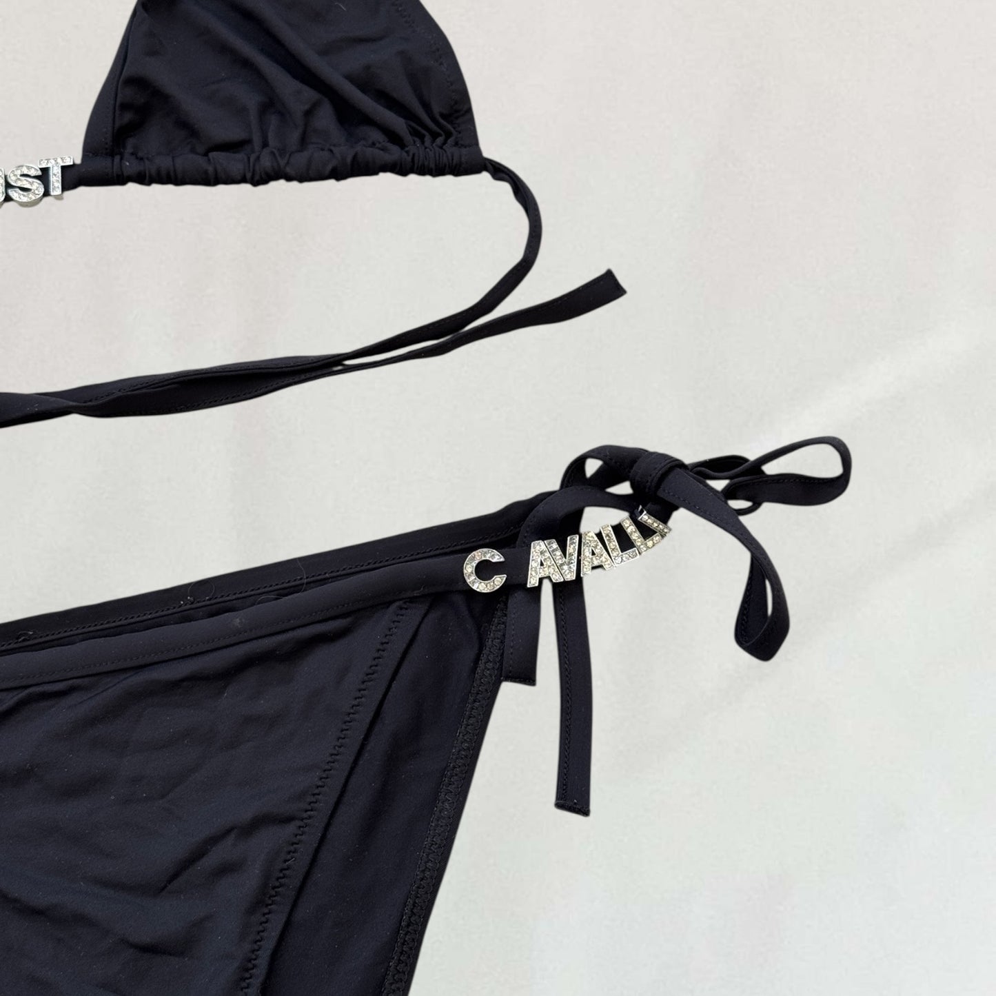 Roberto Cavalli halter neck bikini