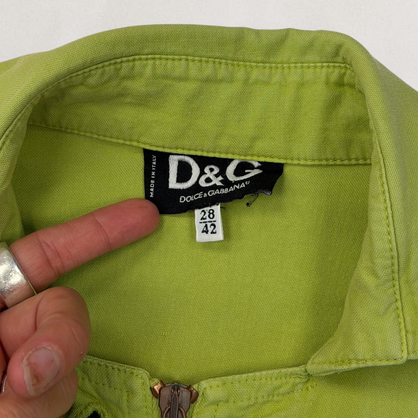 Dolce & Gabbana zip up jacket