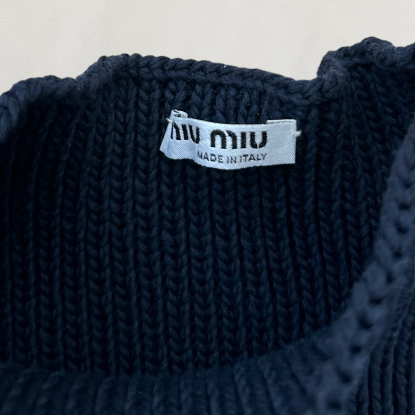 Miu Miu knitted dress