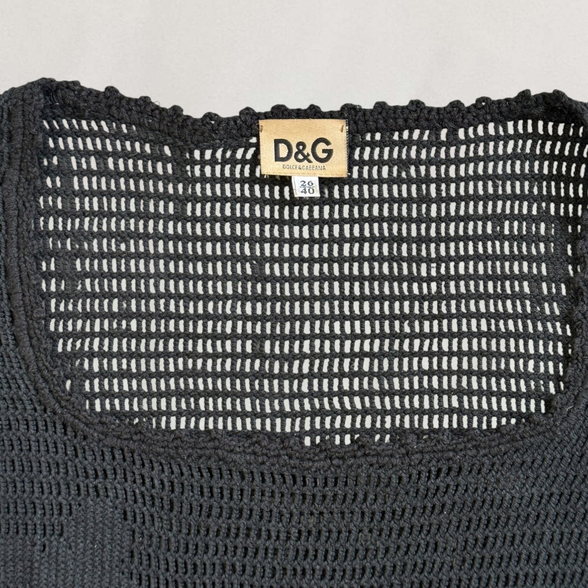 Dolce & Gabbana crochet T-shirt