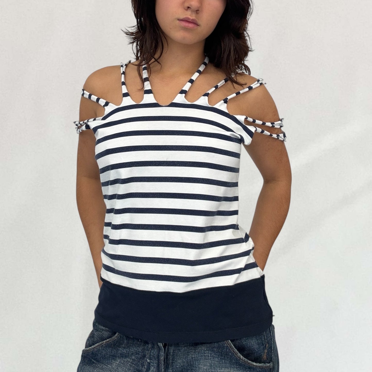 Jean Paul Gaultier strappy top