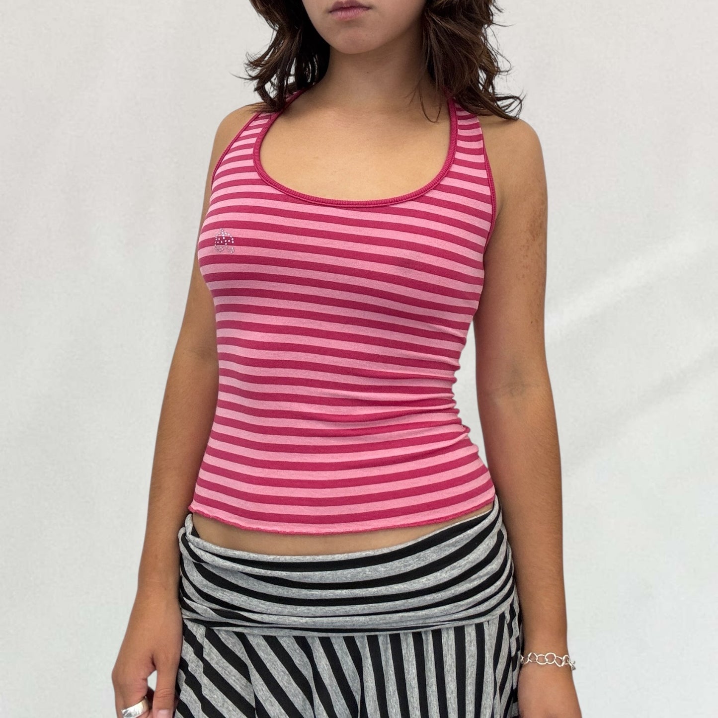 Blumarine striped vest